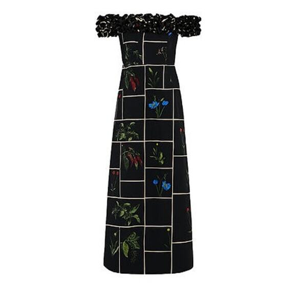 TUCKERNUCK Black Fresher Buds Suze Dress Size 4 NWT Retail $198 Tuckernuck - Picture 6 of 6